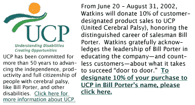 UCP donation info.